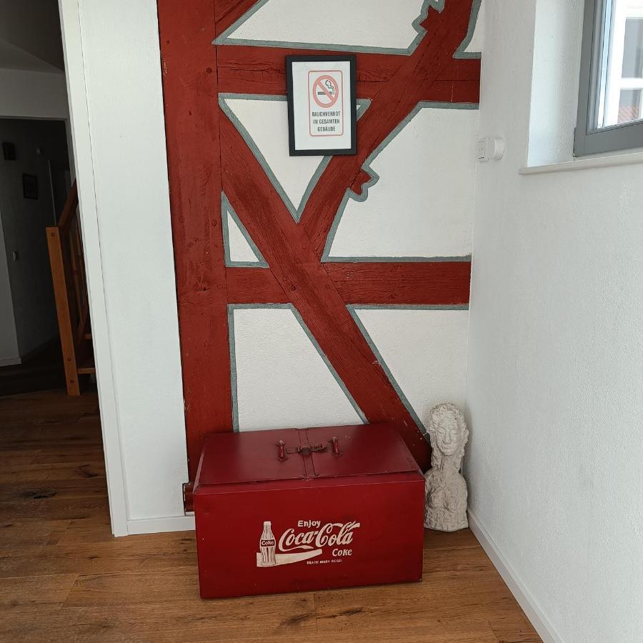 Apartments & Moeblierte Zimmer In Kahl Am Main, Kontaktloser Self Check-In, W-Lan, Schreibtisch, Duschbad, Kuechenzeile, Pkw-Plaetze Luaran gambar